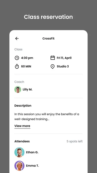 Tangkapan skrin CrossFit HighTide