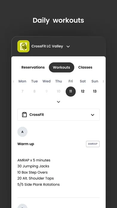 Скриншоты CrossFit LC Valley