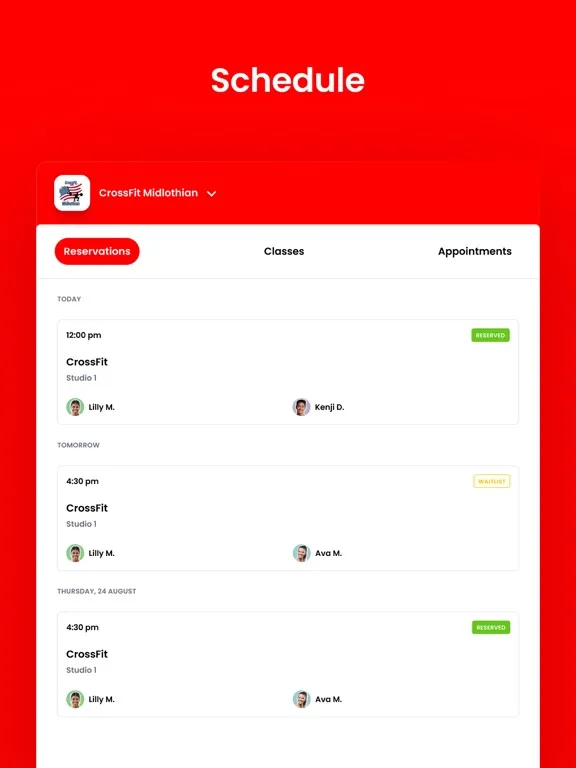 CrossFit Midlothian iPad  স্ক্রিনশট