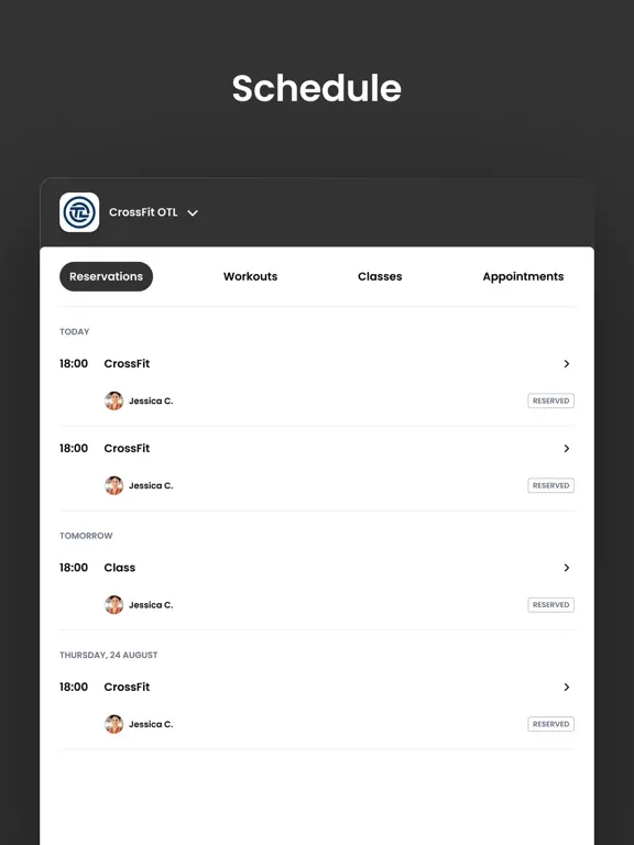 CrossFit OTL iPad  Ekran Görüntüleri