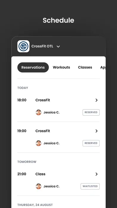 CrossFit OTL Ekran Görüntüleri