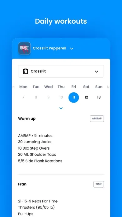 Screenshot di CrossFit Pepperell