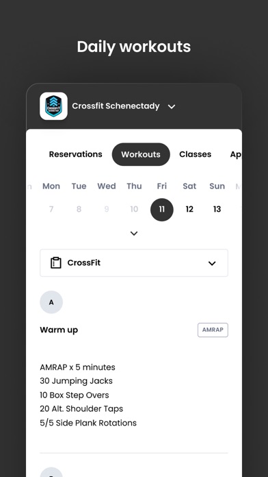CrossFit Schenectady स्क्रीनशॉट