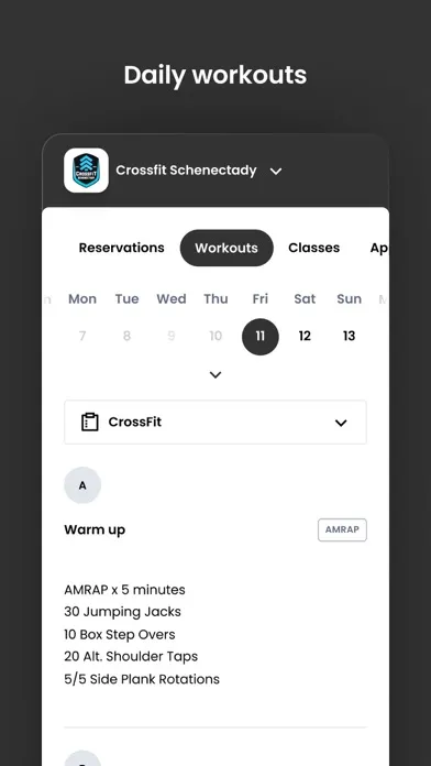 CrossFit Schenectady应用截图