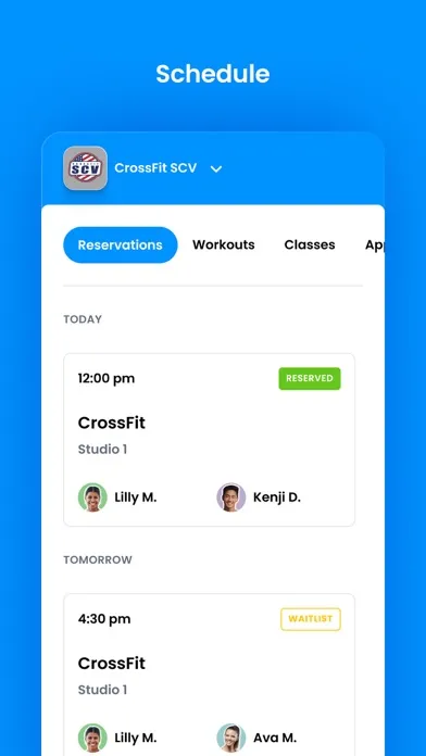 CrossFit SCV應用截圖