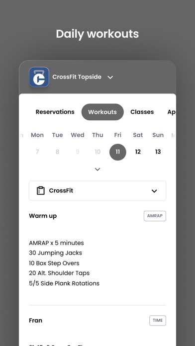 Скриншоты CrossFit Topside