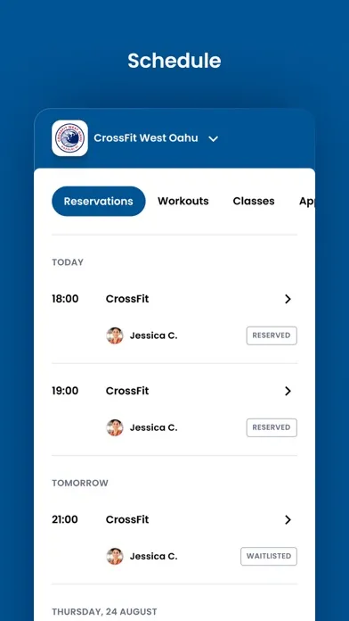 CrossFit West Oahu سکرین شاٹس