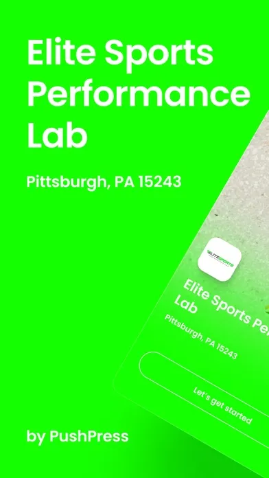Elite Sports Performance Lab سکرین شاٹس