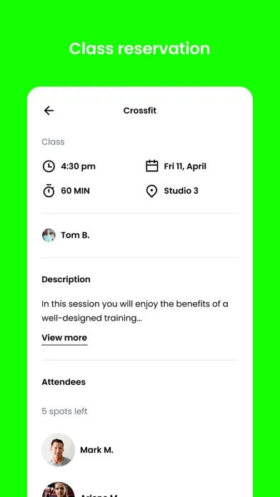 Elite Sports Performance Lab سکرین شاٹس