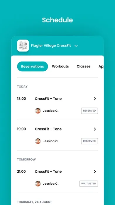 Capturas de pantalla de Flagler Village CrossFit
