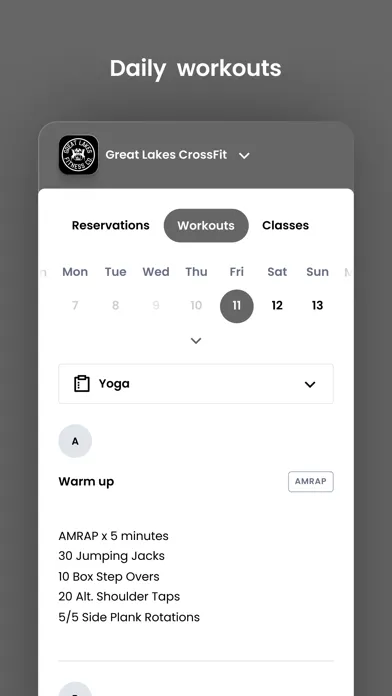 Great Lakes Fitness Co. Screenshots