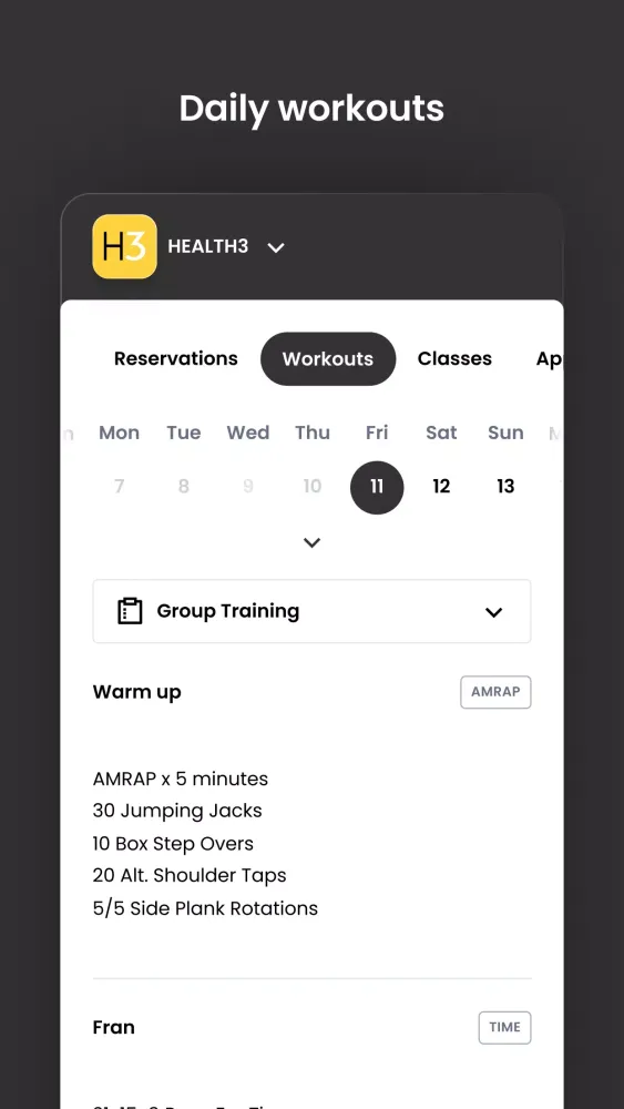 Tangkapan layar HEALTH3