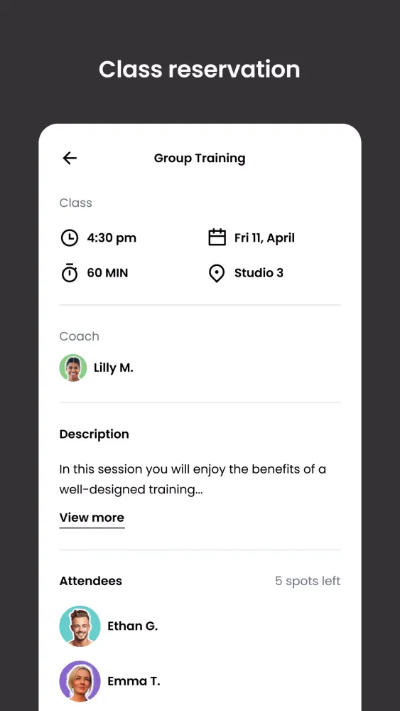 Tangkapan layar HEALTH3