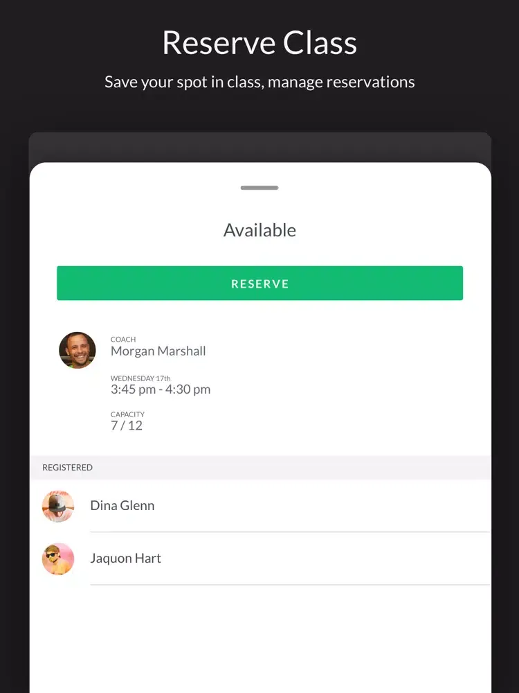 Tangkapan layar 8020 HFP iPad 