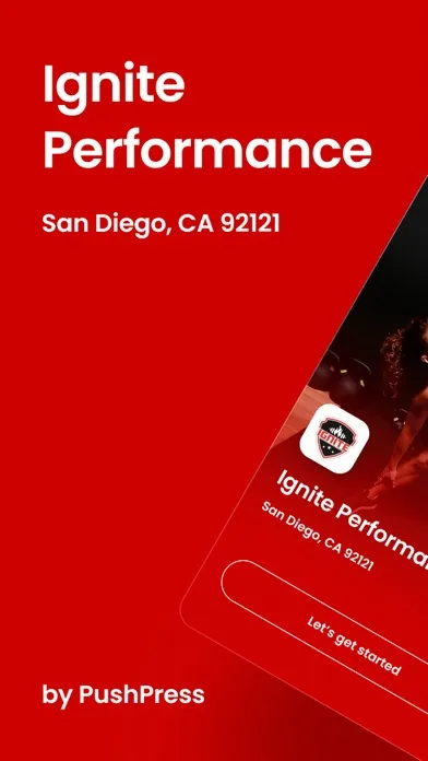 Ignite Performance and Fitness Screenshots