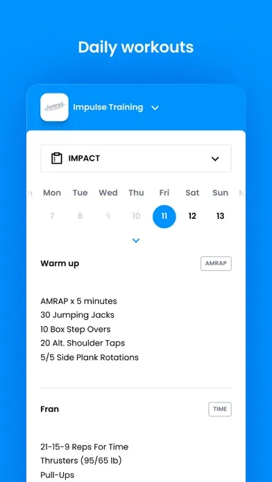 Скриншоты Impulse Training