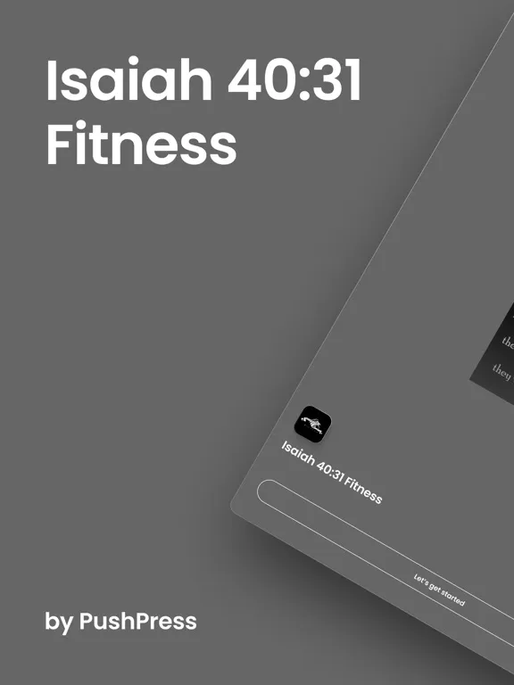 Screenshot di Isaiah 40:31 Fitness iPad 