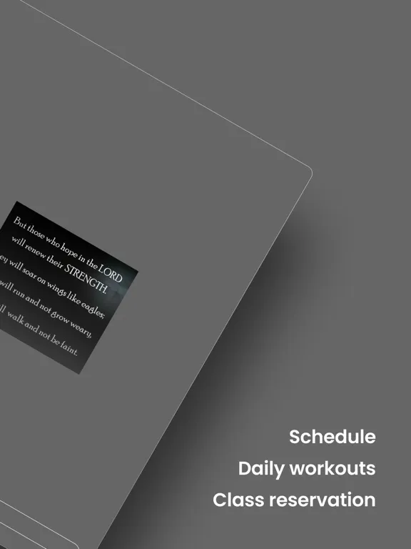 Screenshot di Isaiah 40:31 Fitness iPad 