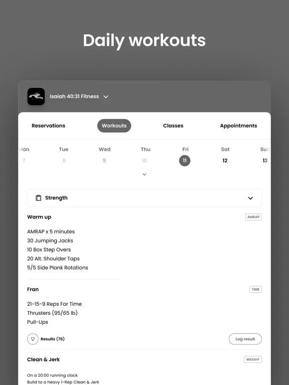 Screenshot di Isaiah 40:31 Fitness iPad 