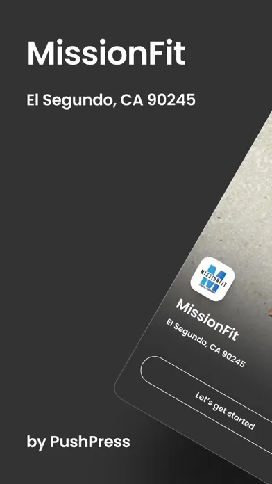 MissionFit Gym应用截图