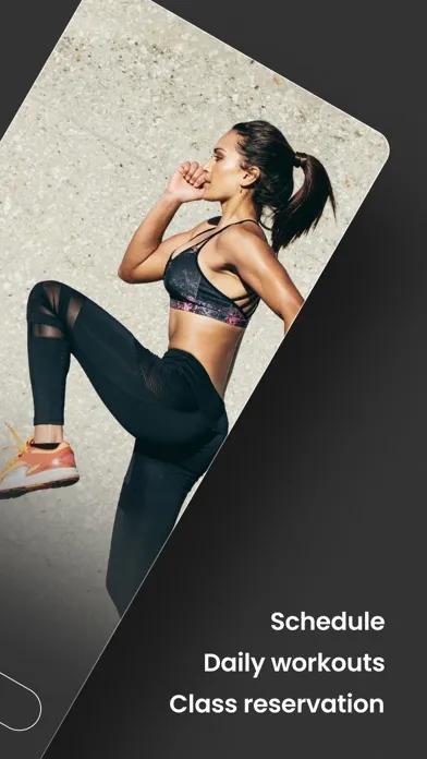 MissionFit Gym应用截图