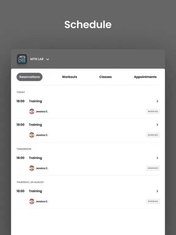 Capturas de tela do MTN LAB iPad 