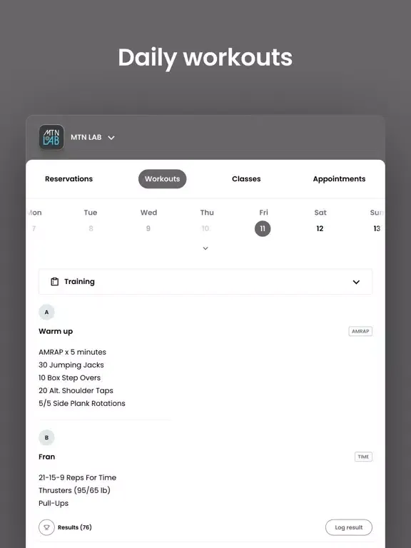 Capturas de tela do MTN LAB iPad 