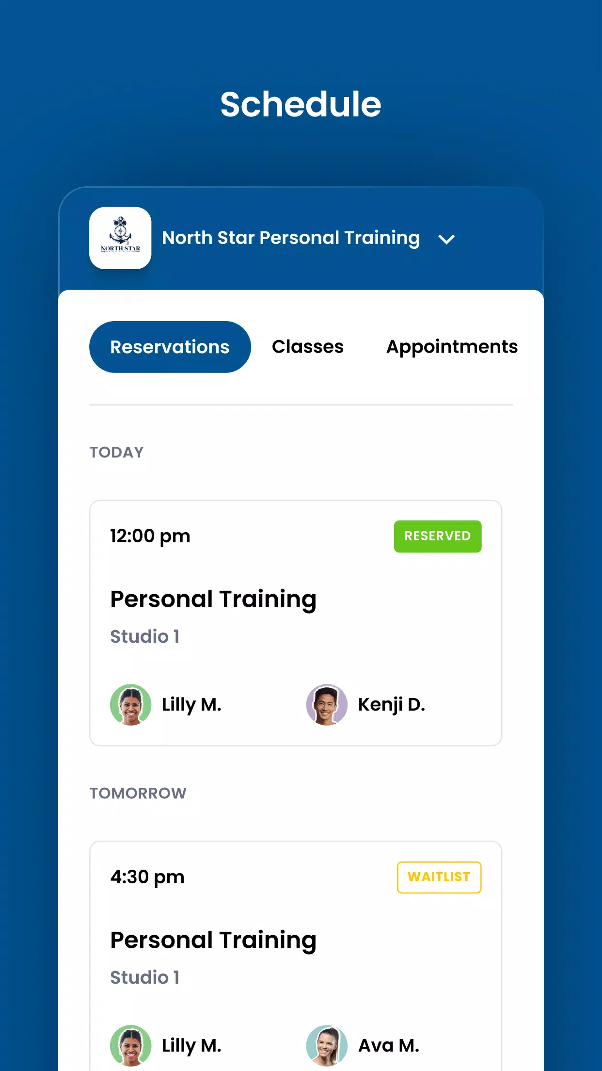 North Star Personal Training Screenshots