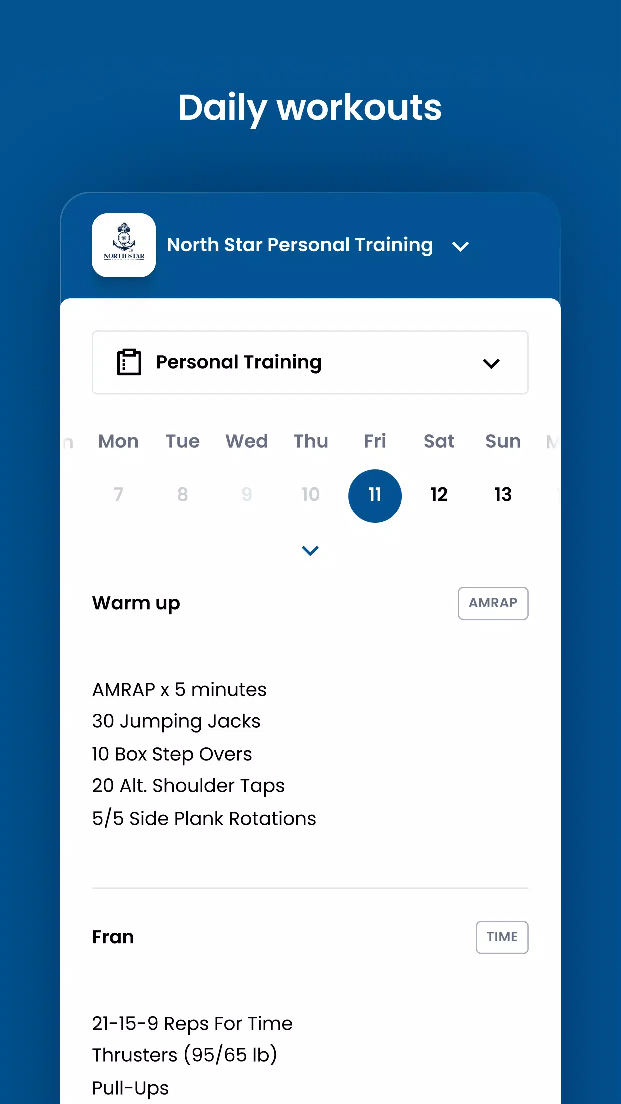 North Star Personal Training Screenshots