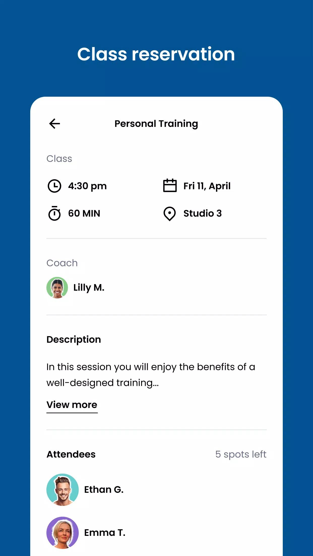 North Star Personal Training Screenshots