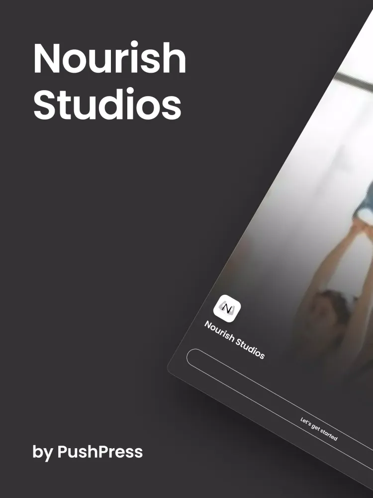 Capturas de tela do Nourish Studios