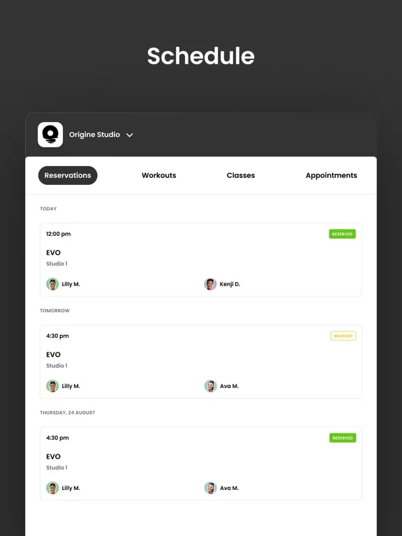 Origine Studio iPad 應用截圖