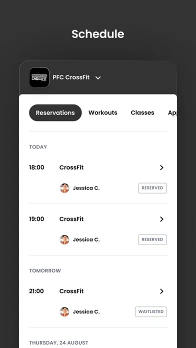 Скриншоты PFC CrossFit
