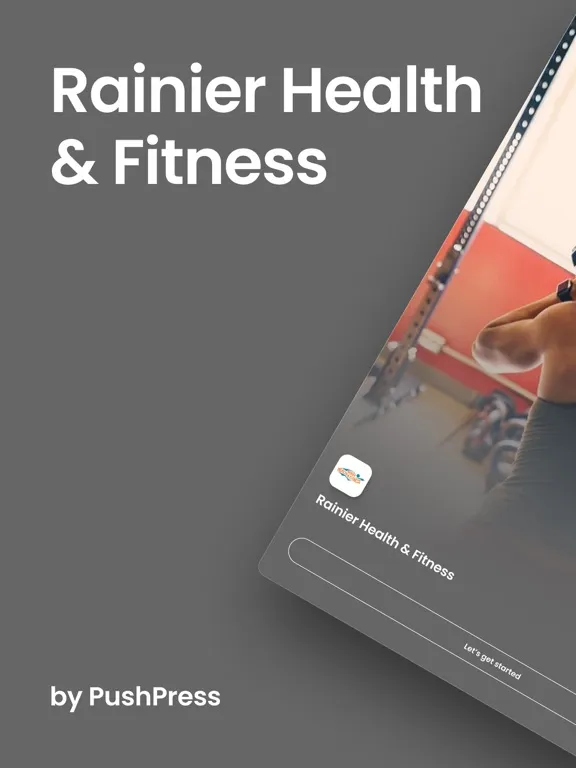 Capturas de pantalla de Rainier Health & Fitness WA iPad 