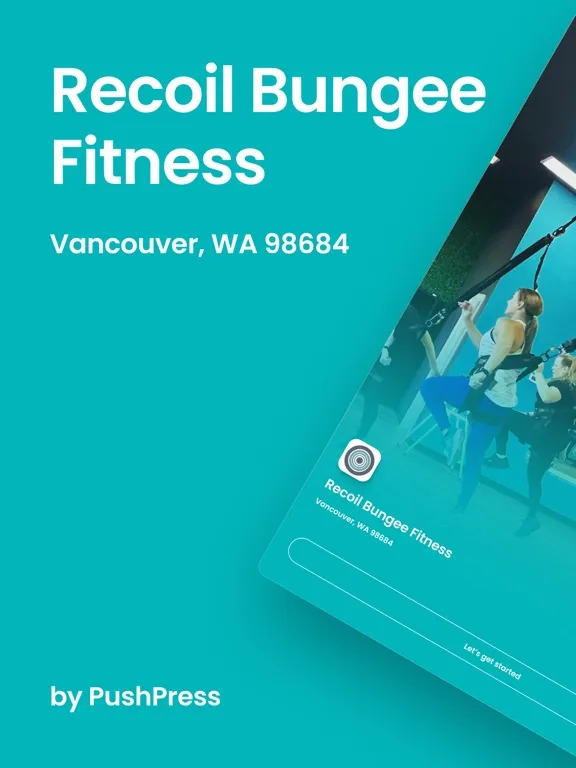 Tangkapan skrin Recoil Bungee Fitness iPad 