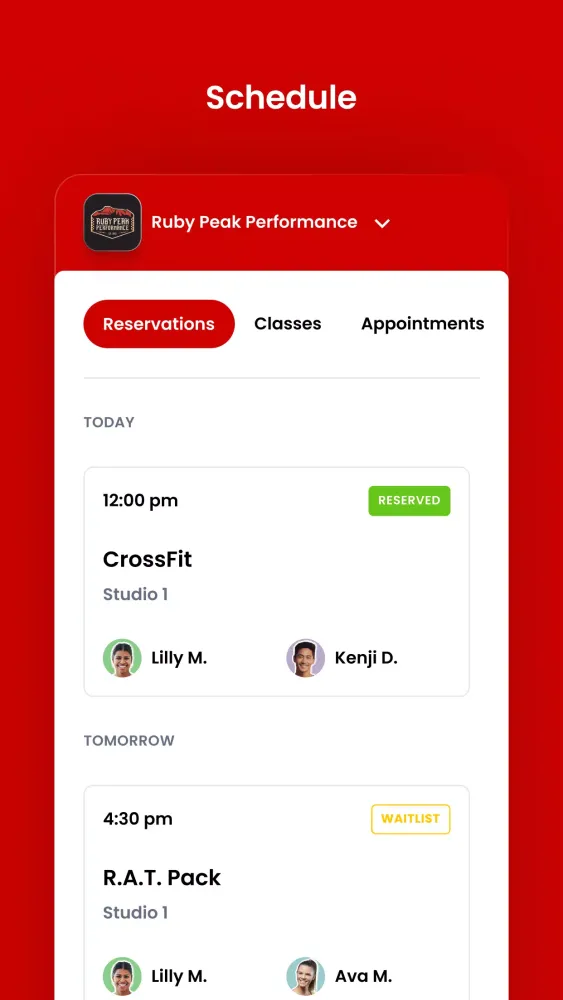 Ruby Peak Performance Screenshots