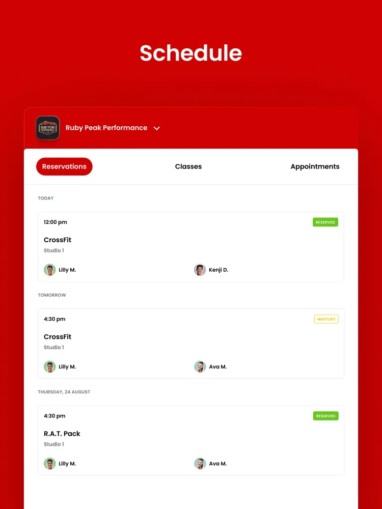 Ruby Peak Performance Screenshots