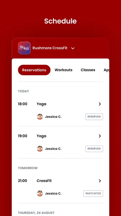 Rushmore CrossFit 스크린샷