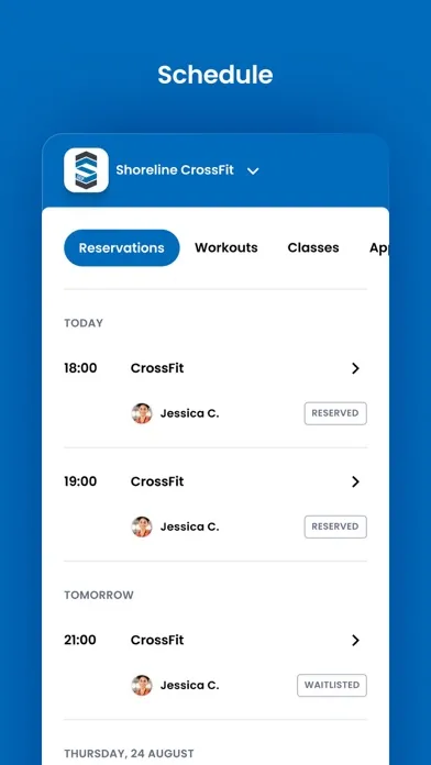Shoreline CrossFit स्क्रीनशॉट