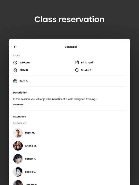 Steele Boxing and Athletics iPad 应用截图