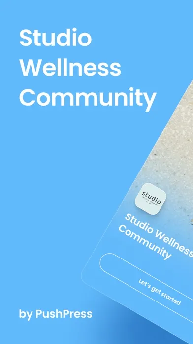 Captures d'écran de Studio Wellness Community