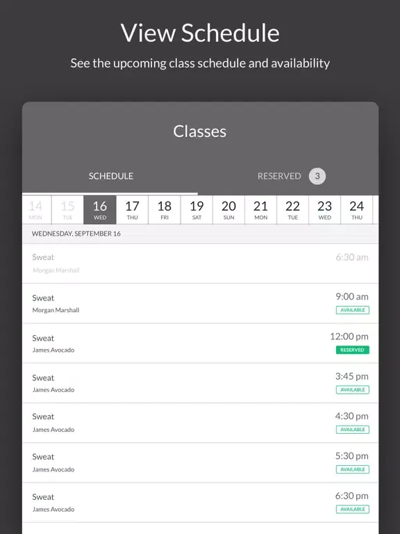 Sweat Health - Fitness iPad 应用截图