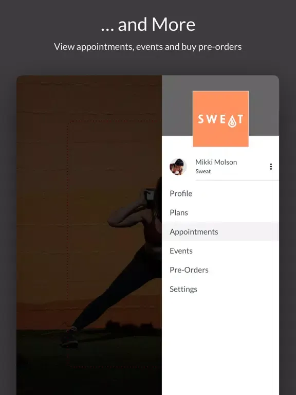 Sweat Health - Fitness iPad 应用截图