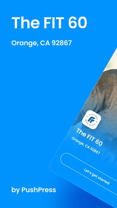 The FIT 60 Gym スクリーンショット