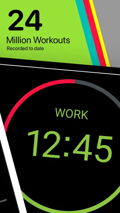 PushPress Workout Timer Screenshots