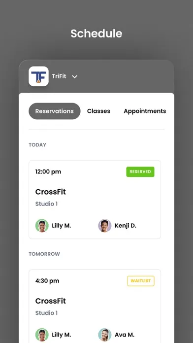 TriFit MI 스크린샷