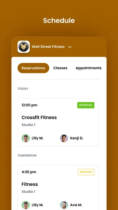 Well Street Fitness應用截圖
