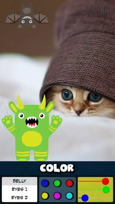 Screenshot di Monster Color Stickers