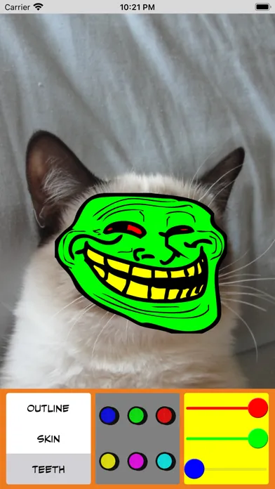 Captures d'écran de Rage Color Stickers