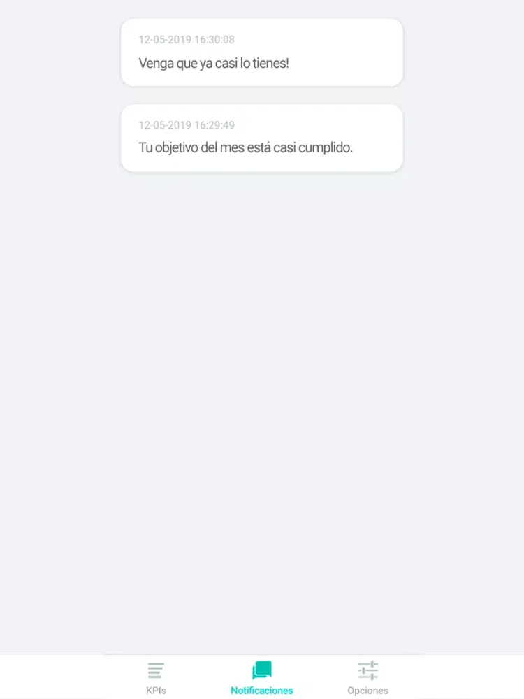 Push Your KPIs iPad  Screenshots